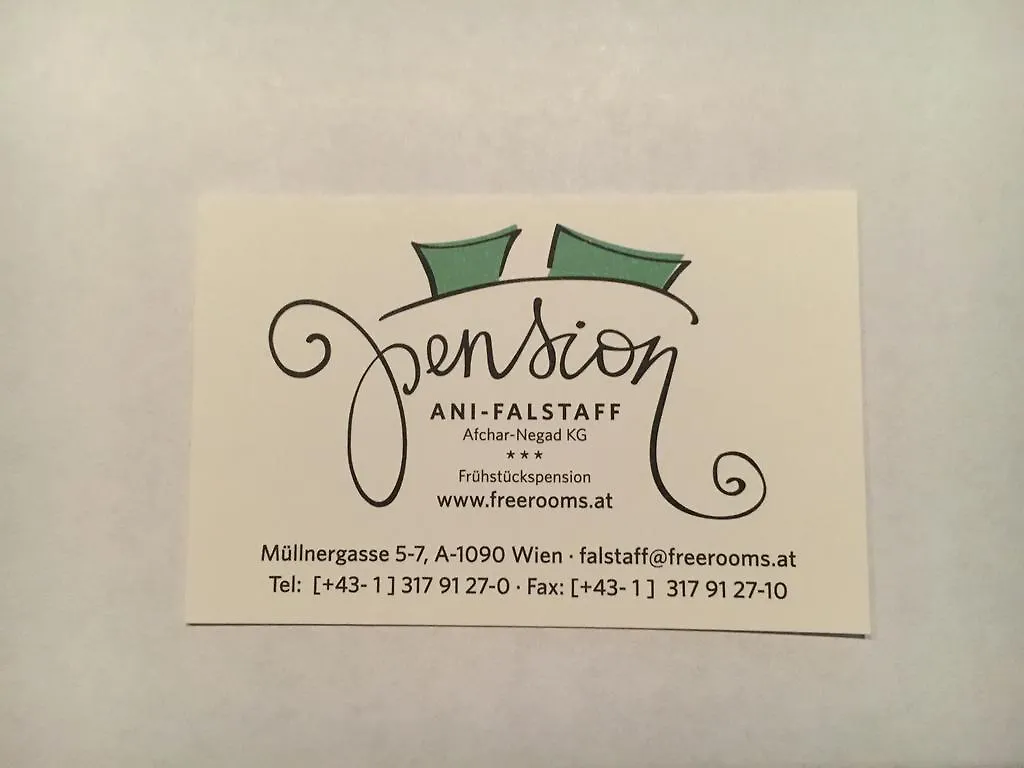 Hotel Pension Ani-Falstaff